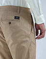 Flying Machine Slash Slim Tapered Fit Mid Rise Trouser