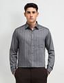 Arrow Italian Elegance Striped Slim Fit Shirt