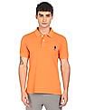U.S. Polo Assn. Button Placket Printed Polo Shirt
