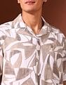 U.S. Polo Assn. Abstract Printed Tailored Fit Shirt