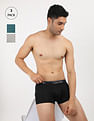 Calvin Klein Underwear Low Rise Brand Waist Trunks Pack Of 3
