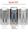 Flying Machine Mankle Relaxed Tapered Fit Flex Knit Jeans