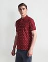 Arrow Sports All Over Print Regular Polo Shirt