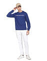 Flying Machine Crew Neck Typographic Print Sweatshirt