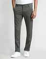 Arrow Sport Mid Rise Slim Fit Trousers