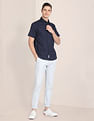 U.S. Polo Assn. Geometric Print Dobby Shirt