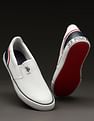U.S. Polo Assn. Men Round Toe Solid Timeo Slip On Sneakers