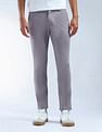 Flying Machine Mid Rise Slash Slim Tapered Fit Trousers