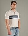 Tommy Hilfiger Striped Regular-Fit Cotton Polo T-Shirt