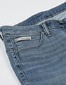 Calvin Klein Jeans Mid Rise Slim Straight Fit Jeans