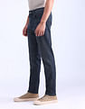 Flying Machine Slash Slim Tapered Fit Jeans