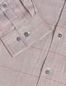 Arrow Newyork Houndstooth Slim Check Shirt