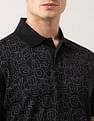 Arrow Newyork Typographic Pure Cotton Polo Shirt