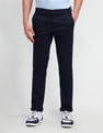 Arrow Sport Slim Fit Mid Rise Trousers