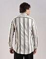 Calvin Klein Jeans Vertical Stripes Slim Fit Plain Woven Shirt