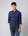 U.S. Polo Assn. Denim Co. Grid Tattersall Checked Dobby Shirt