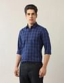 Arrow Grid Tattersall Checked Liberty Classic Fit Shirt