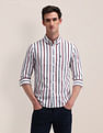 U.S. Polo Assn. Tailored Fit Cotton Striped Shirt