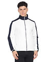 Arrow Sports Hooded Colour Block Jacket