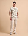 U.S. Polo Assn. Denim Co. Abstract Printed Pure Cotton Polo Shirt