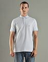 Tommy Hilfiger Striped Regular Fit Cotton Polo T-Shirt