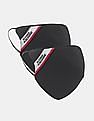 Flying Machine Unisex Adults Reusable Outdoor Air Mesh Face Masks - Pack Of 2