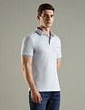 Tommy Hilfiger Solid Slim Fit Cotton Polo T-Shirt