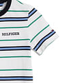 Tommy Hilfiger Kids Boys Monotype Striped T-Shirt