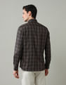 Arrow Sport Tartan Checked Slim Fit Shirt