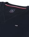 Arrow Sports Solid Crew Neck Sweat Shirt
