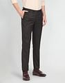 Arrow Solid Dobby Formal Trousers
