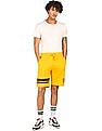 USPA Innerwear Elasticized Waist Stripe Logo IYAP Knit Shorts - Pack Of 1