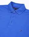 Tommy Hilfiger Solid Regular-Fit Cotton Polo Shirt