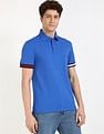 Tommy Hilfiger Solid Regular-Fit Cotton Polo Shirt