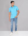 AD by Arvind Modern All Over Print Polo Shirt