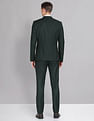AD by Arvind Tailored Regular Fit Checked Two Piece Suit