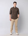 U.S. Polo Assn. Denim Co. Slim Fit Pure Cotton Twill Shirt