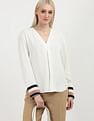 Tommy Hilfiger Relaxed Fit Solid Shirt