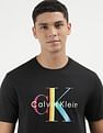 Calvin Klein Crew Neck Monogram T-Shirt