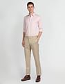 Arrow Motif Print Manhattan Slim Fit Shirt