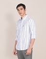 U.S. Polo Assn. Pure Cotton Striped Casual Shirt