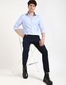 Calvin Klein Jeans Striped Slim-Fit Dobby Woven Shirt
