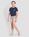 USPA Innerwear Boys Mid Rise Cotton Spandex OKB01 Briefs - Pack Of 3