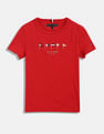 Tommy Hilfiger Kids Boys Logo Regular-Fit Cotton T-Shirt