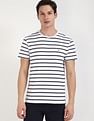 Tommy Hilfiger Striped Regular-Fit Cotton T-Shirt