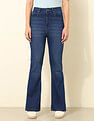 U.S. Polo Assn. Women Ultra-High Rise Flared Fit Jeans