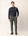 Arrow Vertical Striped Cotton Ceremonial Shirt