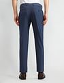 Arrow Regular Fit Solid Trousers
