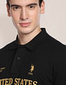 U.S. Polo Assn. Embroidered Cotton Polo Shirt