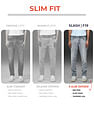 Flying Machine Slash Slim Tapered Fit Selvage Jeans